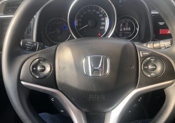 Honda Jazz cena 46800 przebieg: 115670, rok produkcji 2016 z Pruszków małe 121